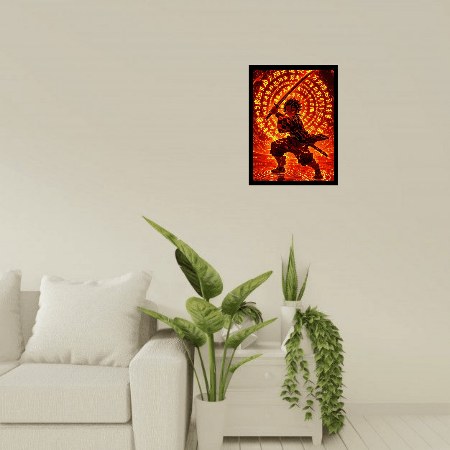 Anime Cartoon Wooden Frame – Perfect for Anime Lovers & Collectors - The Frame Wala
