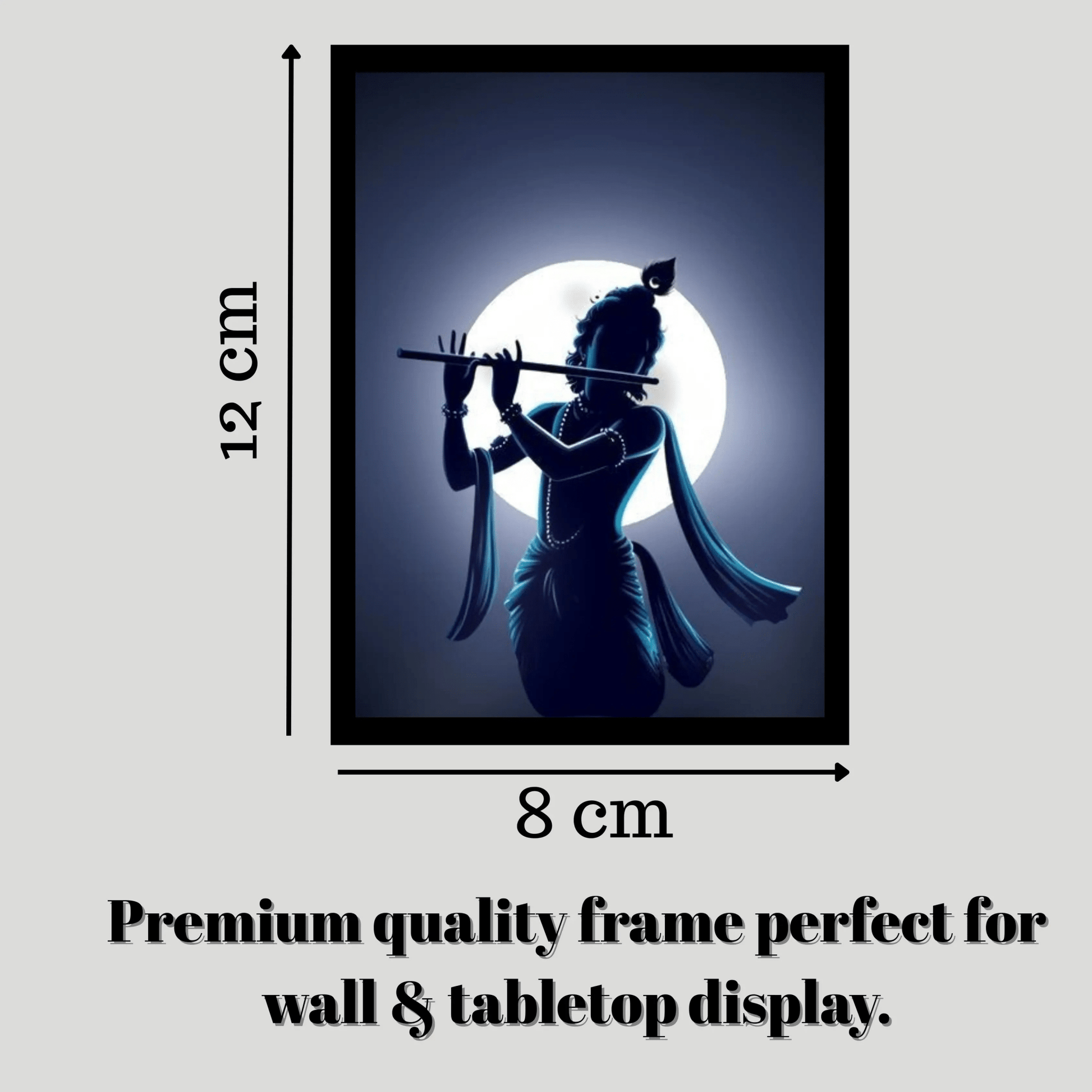 Divine Krishna Photo Frames – Grace Your Space with Spiritual Elegance! - The Frame Wala