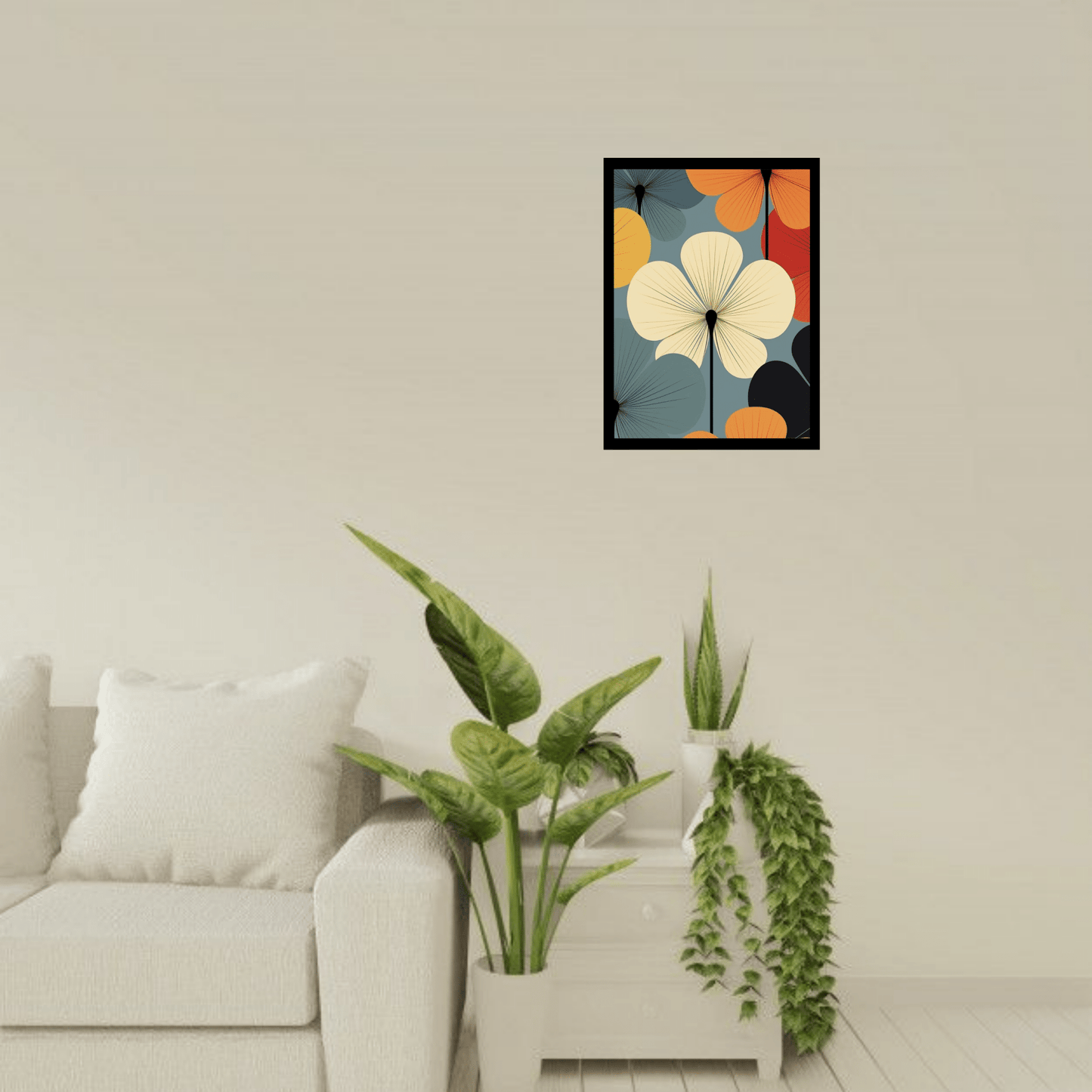 Elegant Wooden Flower Frame – A Touch of Nature for Your Home - The Frame Wala