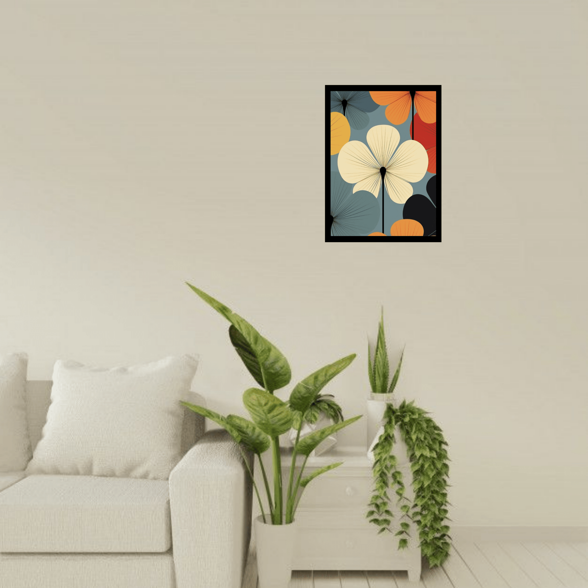 Elegant Wooden Flower Frame – A Touch of Nature for Your Home - The Frame Wala