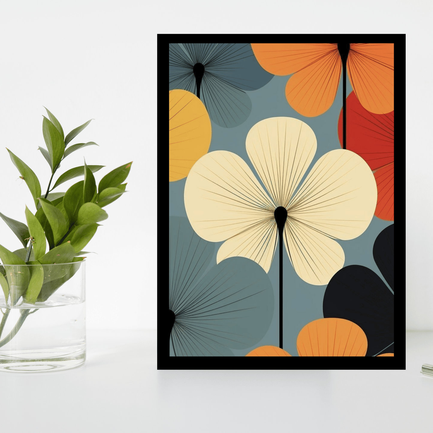 Elegant Wooden Flower Frame – A Touch of Nature for Your Home - The Frame Wala